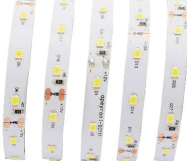 Светодиодная лента Apeyron 8W/m 60LED/m 2835SMD холодный белый 5M 00-121 купить с доставкой по РФ