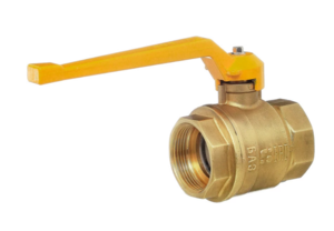 Кран шаровой БАЗ 11Б27п Ду15 А10 газ вр/вр рычаг никель