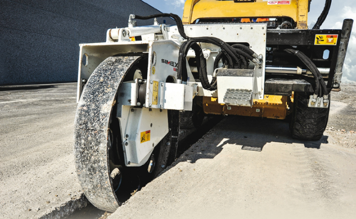 Навесное виброколесо Simex CT2.8 BH заказать со складов по всей России