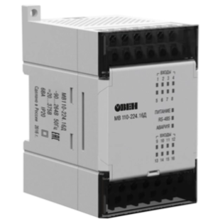 Модуль ввода 16-канал. дат NPN-типа Овен МВ110-224.16Д [М01]