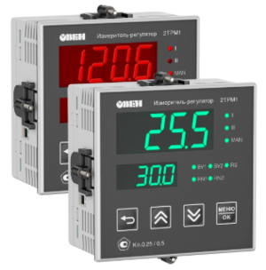 Измеритель-регулятор двухканальный Овен 2ТРМ1-Щ1.У2.РР