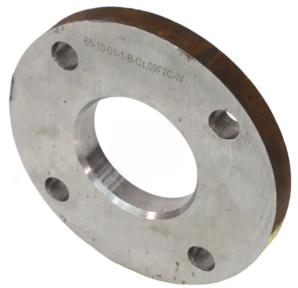 Фланец плоский ст 65-10 09Г2С 4х18мм 01-1-B ГОСТ 33259-2015 купить с доставкой по РФ
