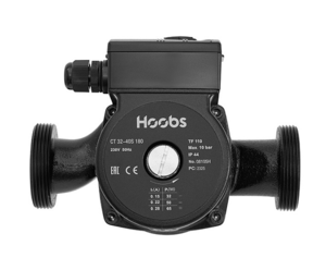Насос циркуляционный Hoobs CT 32-40S 180мм 65Вт 1x230В 50Гц (с гайками, чугун)
