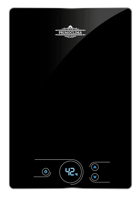 Электрический проточный водонагреватель PRIMOCLIMA AMOR 8.8 кВт, черный купить с доставкой по РФ