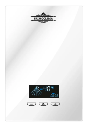 Электрический проточный водонагреватель PRIMOCLIMA VITA 8.5 кВт, белый