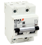 Выключатель автоматический модульный КЭАЗ ВА47-100-2С100-УХЛ3 купить с доставкой по РФ