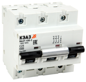 Выключатель автоматический модульный КЭАЗ ВА47-100-3D80-УХЛ3