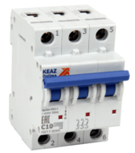 Выключатель автоматический КЭАЗ OptiDin BM63-3C8-10-УХЛ3 купить с доставкой по РФ