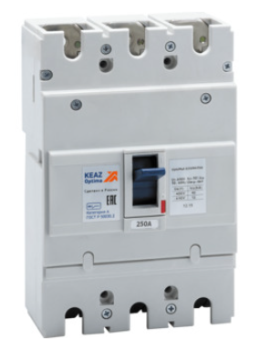 Выключатель автоматический КЭАЗ OptiMat E250H250-УХЛ3