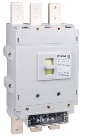 Выключатель автоматический КЭАЗ ВА55-41-340010-630А-690АС-УХЛ3