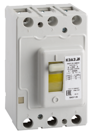 Выключатель автоматический КЭАЗ ВА57-35-340010-200А-630-690AC-УХЛ3