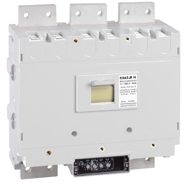 Выключатель автоматический КЭАЗ ВА55-43-340010-1600А-690AC-УХЛ3 купить с доставкой по РФ