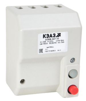 Выключатель автоматический КЭАЗ АП50Б-3МТ-40А-3,5Iн-400AC-У3