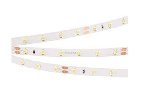 лента светодиодная 4.8 вт/м 24 в 3000 k 410 lm/м smd3528 60 led/м 5 м rt 2-5000 arlight купить с доставкой по РФ