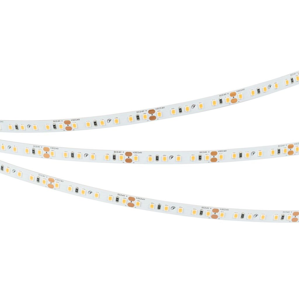 Светодиодная лента Arlight 6W/m 120Led/m 2835SMD золотой 5M RT-A120-8mm 24V Gold купить с доставкой по РФ