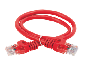 Патч-корд IEK категория 6 UTP 2м красный