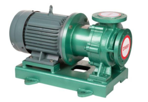 Герметичный химический насос из фторопласта CQB 80-65-125-Nd-PPS-075