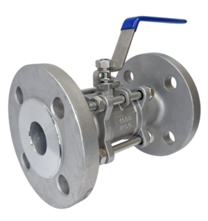 Кран шаровой нержавеющий фланцевый, Lotar 6" (DN150), AISI316 (CF8M), LTR-TF0C/6