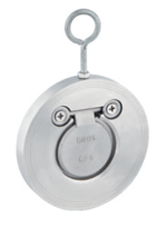 Обратный клапан однодисковый нержавеющий межфланцевый, Lotar 4" (DN100), AISI304 (CF8), LTR-TS0А/4 купить с доставкой по РФ