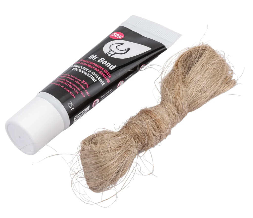 Комплект из пасты Mr.Bond 25гр и льна 7гр купить с доставкой по РФ