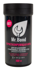 Нить для герметизации резьбы Mr.Bond 607 160 м купить с доставкой по РФ
