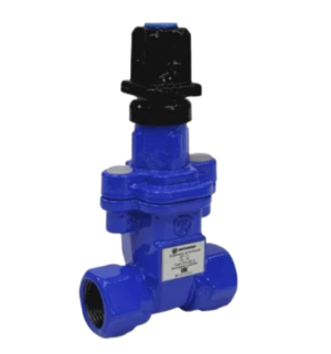 Задвижка Benarmo ответв чуг Ду25 Ру16 80C м/м п/Т-ключ