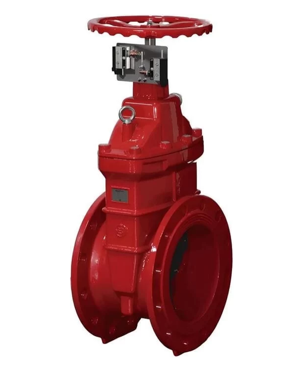 Задвижка Benarmo чуг аналог МЗВ Ду100 Ру10/16 с конц выкл 30ч39р 24FG купить с доставкой по РФ