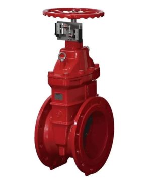 Задвижка Benarmo чуг аналог МЗВ Ду100 Ру10/16 с конц выкл 30ч39р 24FG