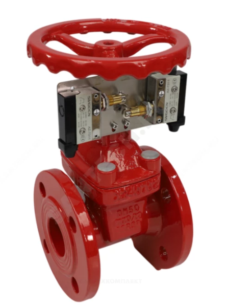 Задвижка Benarmo чуг аналог МЗВ Ду200 Ру10/16 с конц выкл 30ч39р 24FG купить с доставкой по РФ