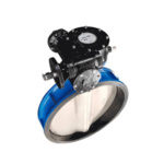 Затвор поворот Benarmo чуг EPDM Ду700 Ру10/16 ред п/эл д/чуг EURO купить с доставкой по РФ