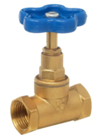 Клапан запорный латунь 15б3р Ду20 Ру25 м/м БАЗ купить с доставкой по РФ