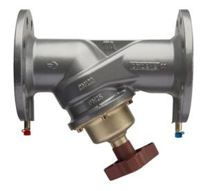Клапан балансировочный ручной STAF , фланцевый, DN 65, Kvs = 85 м3/ч, Tmax = 120°C, PN16, материал корпуса - чугун