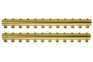 Коллектор с запорным вентилем Ридан FHF-R 12+12