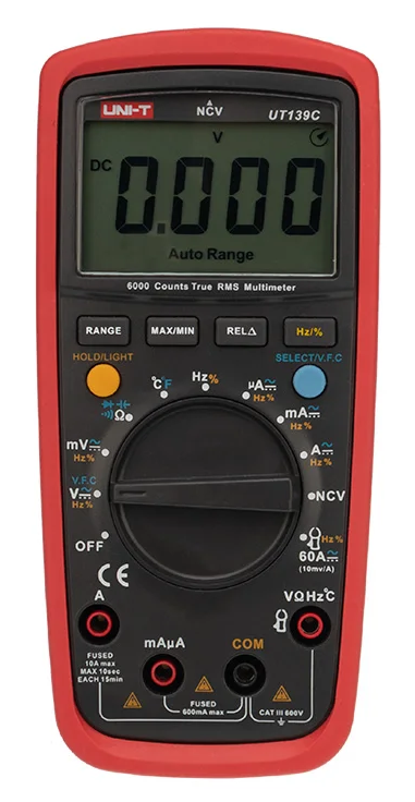 Универсальный мультиметр Uni-T UT 139С купить с доставкой по РФ