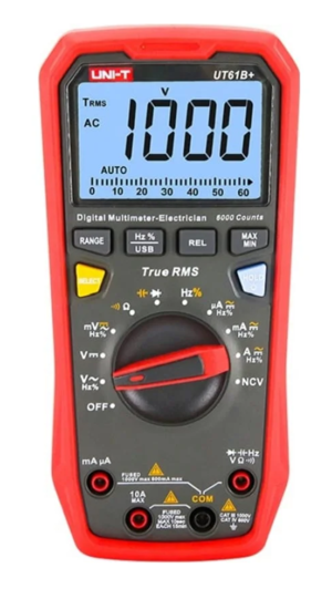 Профессиональный мультиметр UNI-T UT61B+
