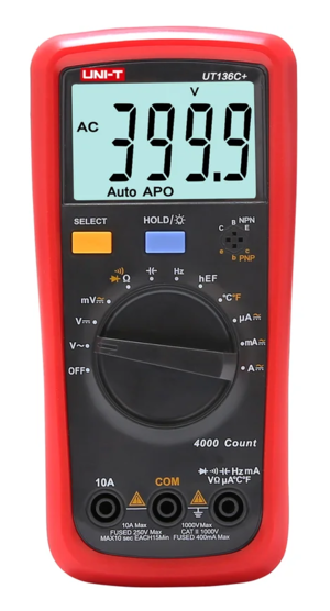 Мультиметр универсальный UNI-T UT136C+