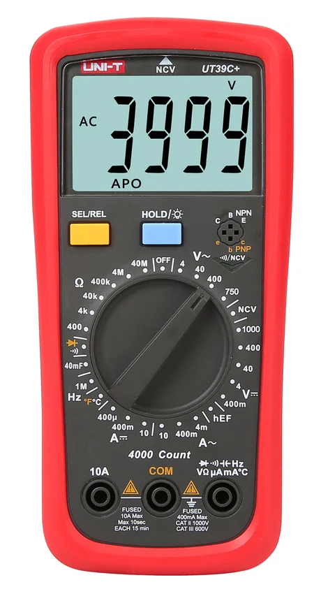 Мультиметр универсальный UNI-T UT39С+ купить с доставкой по РФ