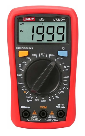 Портативный мультиметр UNI-T UT33D+