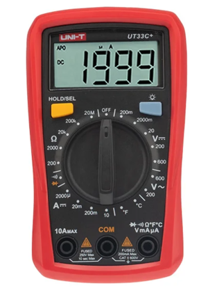 Портативный мультиметр UNI-T UT33C+