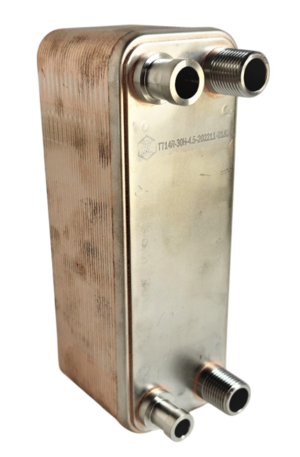 Пластинчатый паяный теплообменник ТТ ТТ14R-30 30 бар
