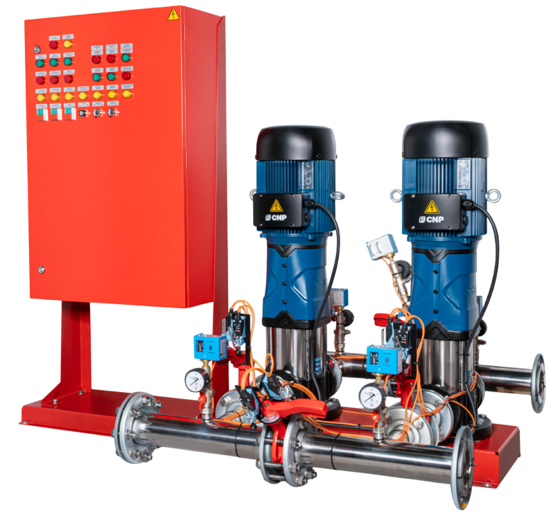 Насосная станция пожаротушения Aikon PFFS2CDM10-4DS16S купить с доставкой по РФ