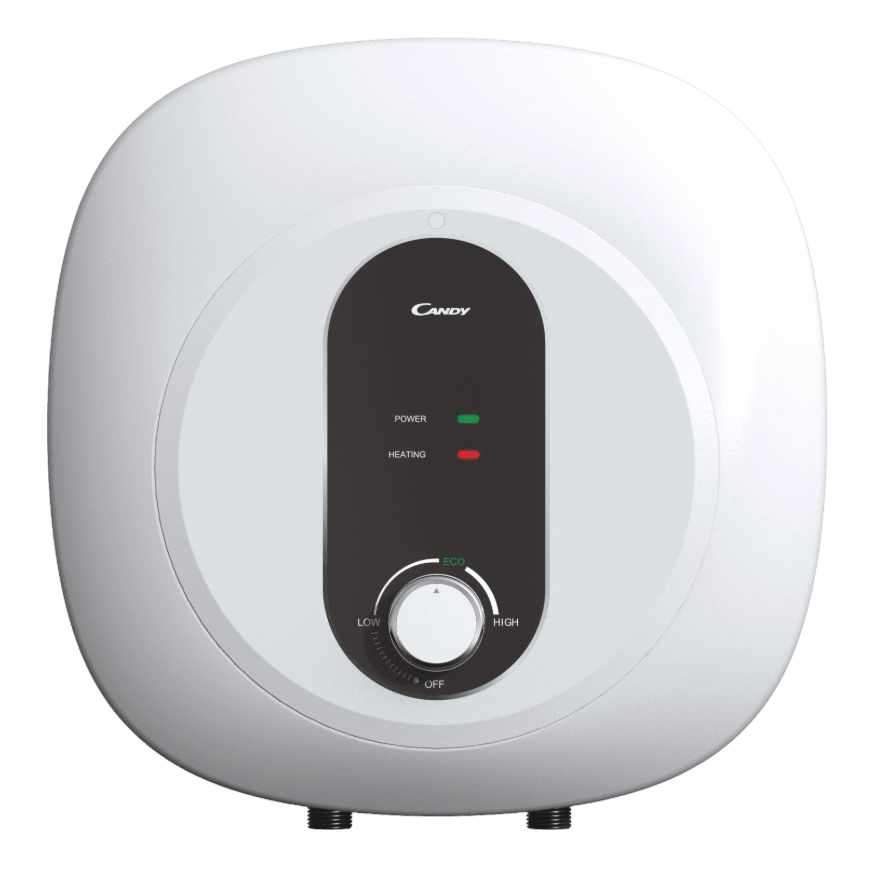 Водонагреватель эл накопительный 15л над раковиной 2,5кВт эмаль Candy CS15V-EM1(R) купить с доставкой по РФ