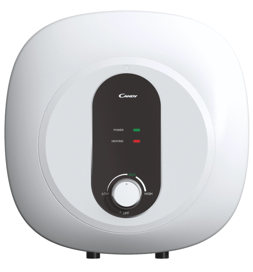 Водонагреватель эл накопительный 10л над раковиной 2кВт эмаль Candy CS10V-EM1(R) купить с доставкой по РФ
