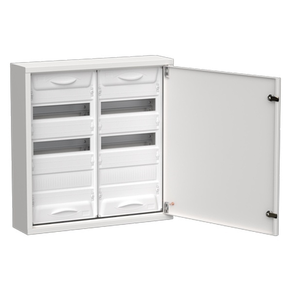 Щитовое оборудование IEK TITAN 5 Корпус мет. ЩРн-72 (2х36) 585х570х140 IP31 сер купить с доставкой по РФ