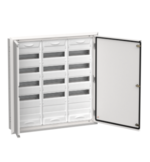 Щитовое оборудование IEK TITAN 5 Корпус металлический ЩРв-180 (3х60) 880х885х130мм IP31 белый (две двери) купить с доставкой по РФ