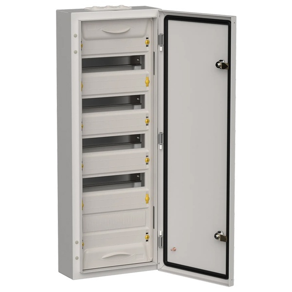 Щитовое оборудование IEK TITAN5 Корпусмет.ЩРн-60(1х60) сер купить с доставкой по РФ