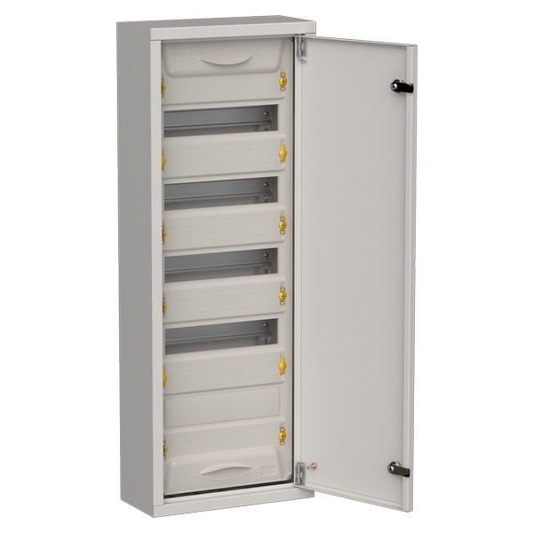 Щитовое оборудование IEK TITAN 5 Корпус мет. ЩРн-60 (1х60) 835х310х140 IP31 сер купить с доставкой по РФ