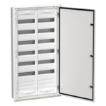 Щитовое оборудование IEK TITAN 5 Корпус металлический ЩРв-168 (2х84) 1130х625х130мм IP31 серый (одна дверь) купить с доставкой по РФ