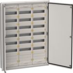 Щитовое оборудование IEK TITAN 5 Корпус металлический ЩРв-252 (3х72) 1130х885х130мм IP31 серый (две двери) купить с доставкой по РФ