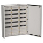 Щитовое оборудование IEK TITAN 5 Корпус металлический ЩРн-216 (3х72) 960х830х140 IP54 белый (две двери) купить с доставкой по РФ